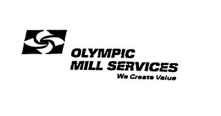 OLYMPIC MILL SERVICES WE CREATE VALUE logo