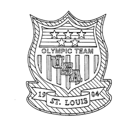 OLYMPIC TEAM USA 1904 ST. LOUIS logo