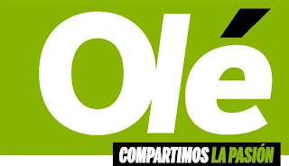 OLÉ COMPARTIMOS LA PASIÓN logo