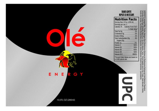 OLÉ ENERGY UPC logo