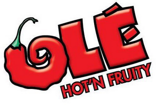 OLÉ HOT'N FRUITY logo