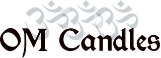 OM CANDLES logo