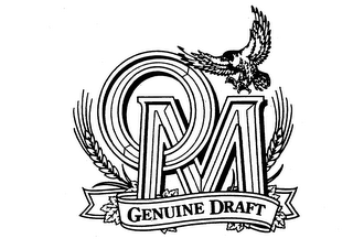 OM GENUINE DRAFT logo