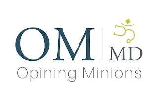 OM MD OPINING MINIONS logo