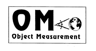 OM OBJECT MEASUREMENT logo