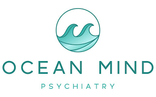 OM OCEAN MIND PSYCHIATRY logo