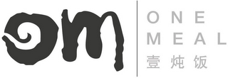 OM | ONE MEAL logo