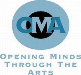 OMA OPENING MINDS THROUGH THE ARTS logo