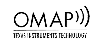 OMAP TEXAS INSTRUMENTS TECHNOLOGY logo