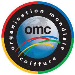OMC ORGANISATION MONDIALE COIFFURE logo