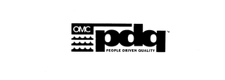 OMC PDQ PEOPLE DRIVEN QUALITY logo