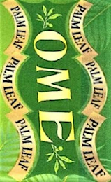 OME PALM LEAF logo
