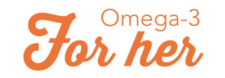OMEGA-3 FOR HER logo
