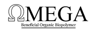 OMEGA BENEFICIAL ORGANIC BIOPOLYMER logo