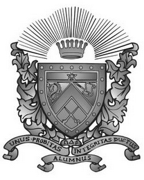 OMEGA DELTA PHI UNUS PROBITAS INTEGRITAS DUCTUS ALUMNUS logo