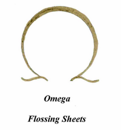 OMEGA FLOSSING SHEETS logo