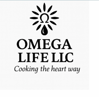 OMEGA LIFE LLC COOKING THE HEART WAY logo