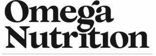 OMEGA NUTRITION logo