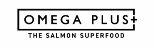 OMEGA PLUS + THE SALMON SUPERFOOD logo