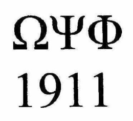 [OMEGA-SYMBOL][PSI-SYMBOL][PHI-SYMBOL] 1911 logo