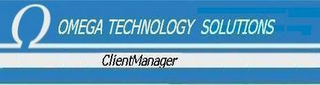 OMEGA TECHNOLOGY SOLUTIONS CLIENTMANAGER logo