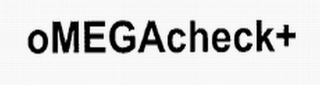 OMEGACHECK+ logo