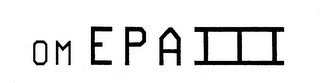 OMEPA III logo