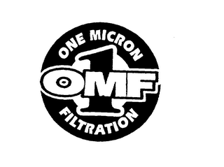 OMF 1 ONE MICRON FILTRATION logo