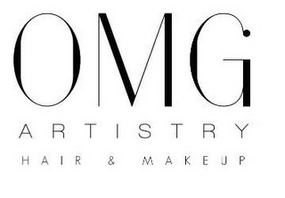 OMG ARTISTRY HAIR & MAKEUP logo