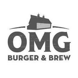 OMG BURGER & BREW logo