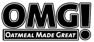OMG! OATMEAL MADE GREAT logo
