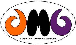OMG OMG CLOTHING COMPANY logo