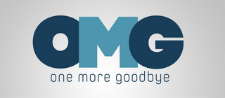OMG ONE MORE GOODBYE logo