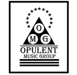 OMG OPULENT MUSIC GROUP logo