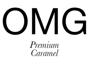 OMG PREMIUM CARAMEL logo
