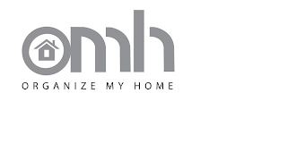 OMH ORGANIZE MY HOME logo