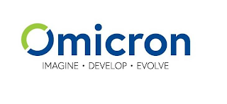 OMICRON IMAGINE · DEVELOP · EVOLVE logo