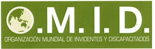 O.M.I.D. ORGANIZACIÓN MUNDIAL DE INVIDENTES Y DISCAPACITADOS logo