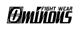 OMINOUS FIGHT WEAR logo