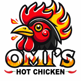 OMI'S HOT CHICKEN logo