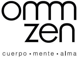 OMM ZEN CUERPO MENTE ALMA logo