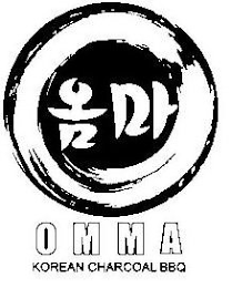 OMMA KOREAN CHARCOAL BBQ logo