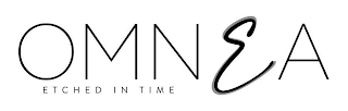 OMNEA ETCHED IN TIME logo