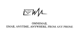 OMNEMAIL EMAIL ANYTIME, ANYWHERE, FROM ANY PHONE logo