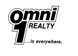 OMNI 1 REALTY...IS EVERYWHERE logo
