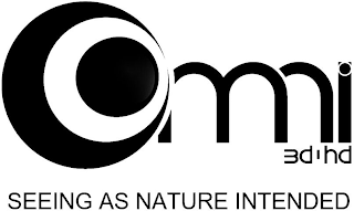 OMNI DHD SEEING AS NATURE INTENDED logo