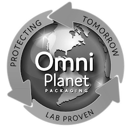 OMNI PLANET PACKAGING PROTECTING LAB PROVEN TOMORROW logo