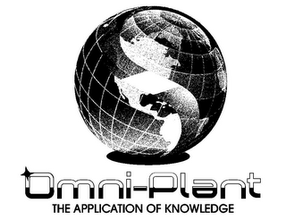 OMNI-PLANT THE APPLICATION OF KNOWLEDGE logo