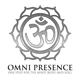 OMNI PRESENCE ONE STOP FOR THE MIND, BODY, AND SOUL logo