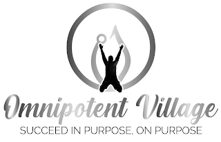 OMNIPOTENT VILLAGE SUCCEED IN PURPOSE, ON PURPOSE logo